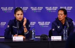 "I have a blister in my foot, it completely stopped me from moving" - Emma Raducanu after losing to Marketa Vondrousova at the Billie Jean King Cup