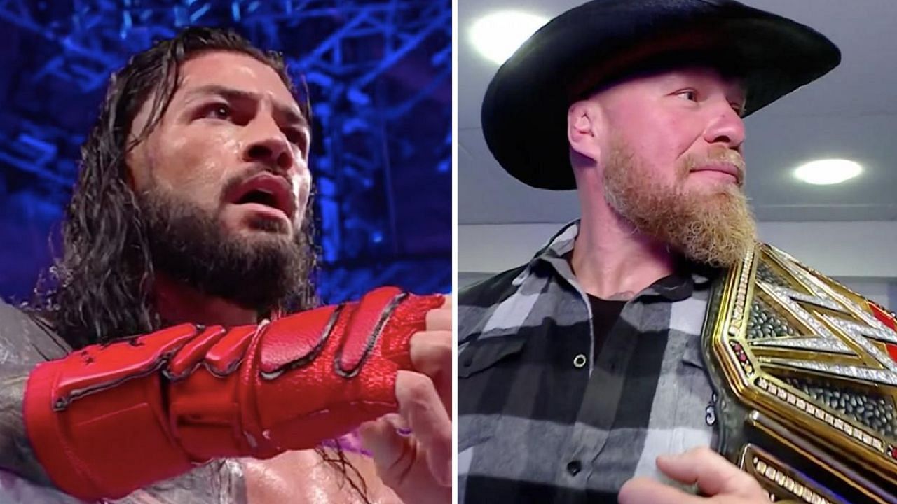 Reigns and Lesnar headlined WrestleMania Sunday.