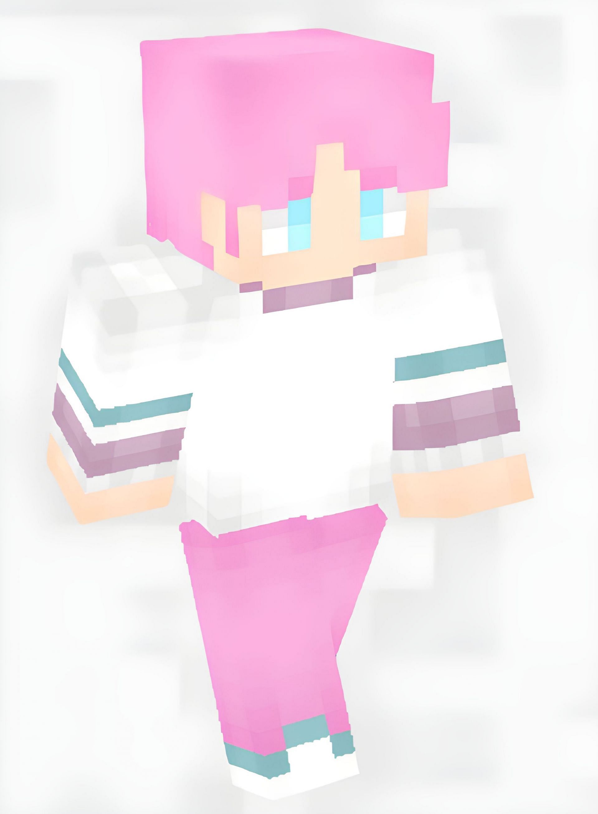 Pink Minecraft Block Skin