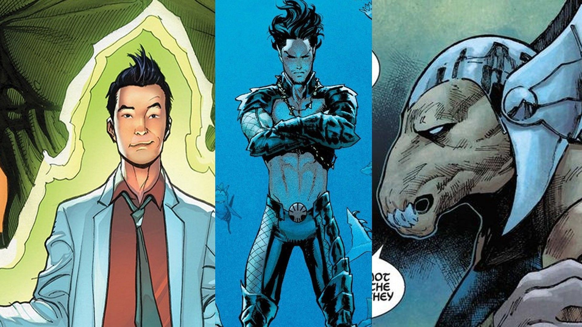Amadeus Cho, Namor, and Beta Ray Bill (Images via Marvel Comics)