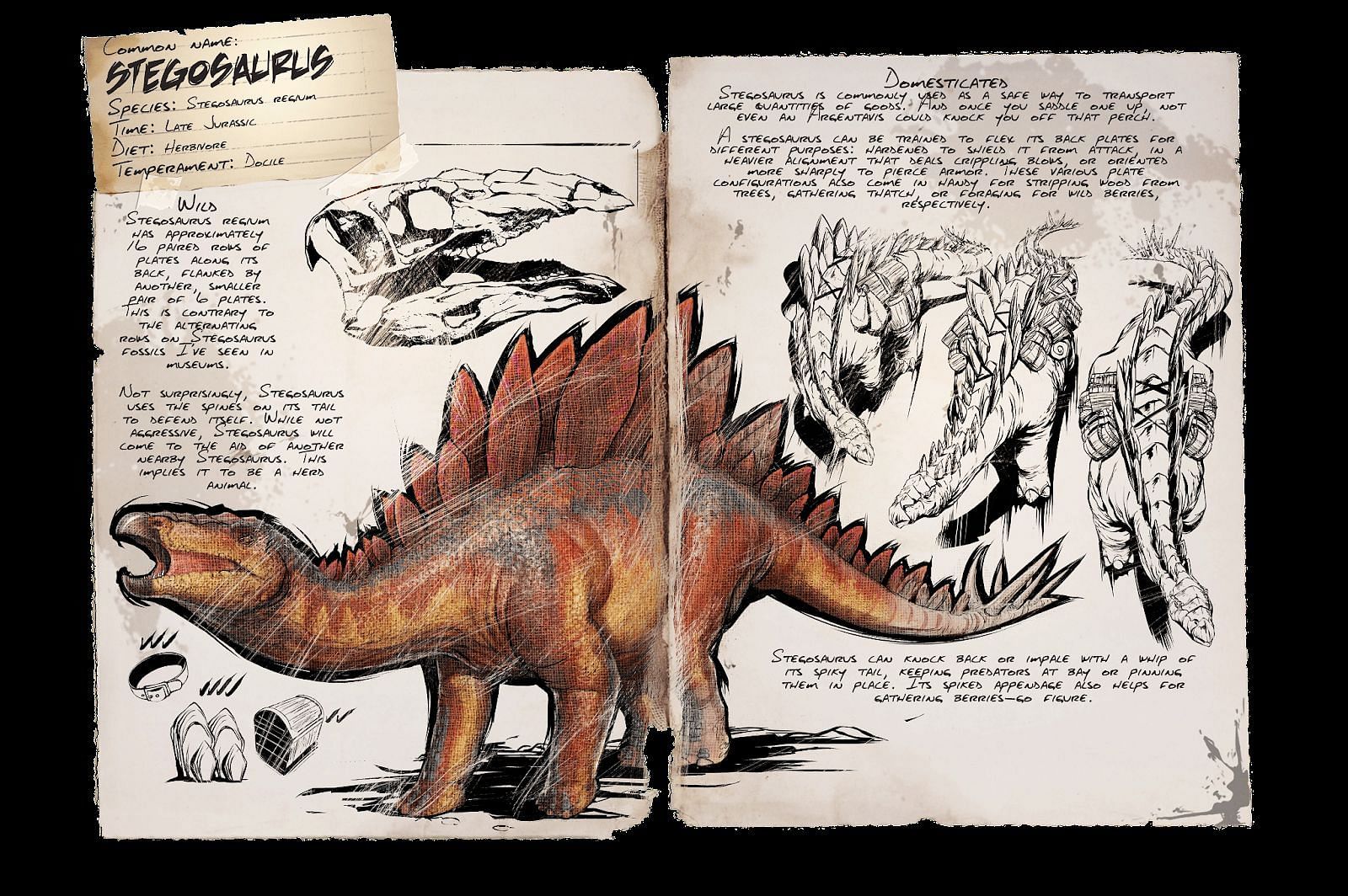 Stegosaurus (Image via ark.fandom.com)