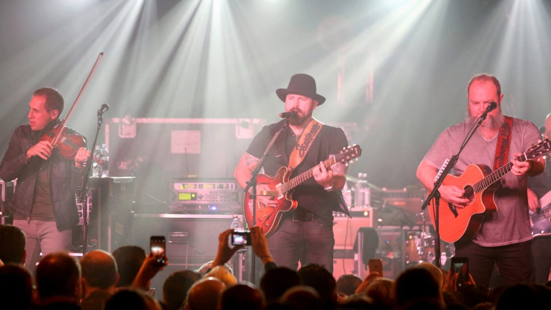 Zac Brown Band will hit the road this April for their 34-date tour (Image via Joe Scarnici/Getty Images)