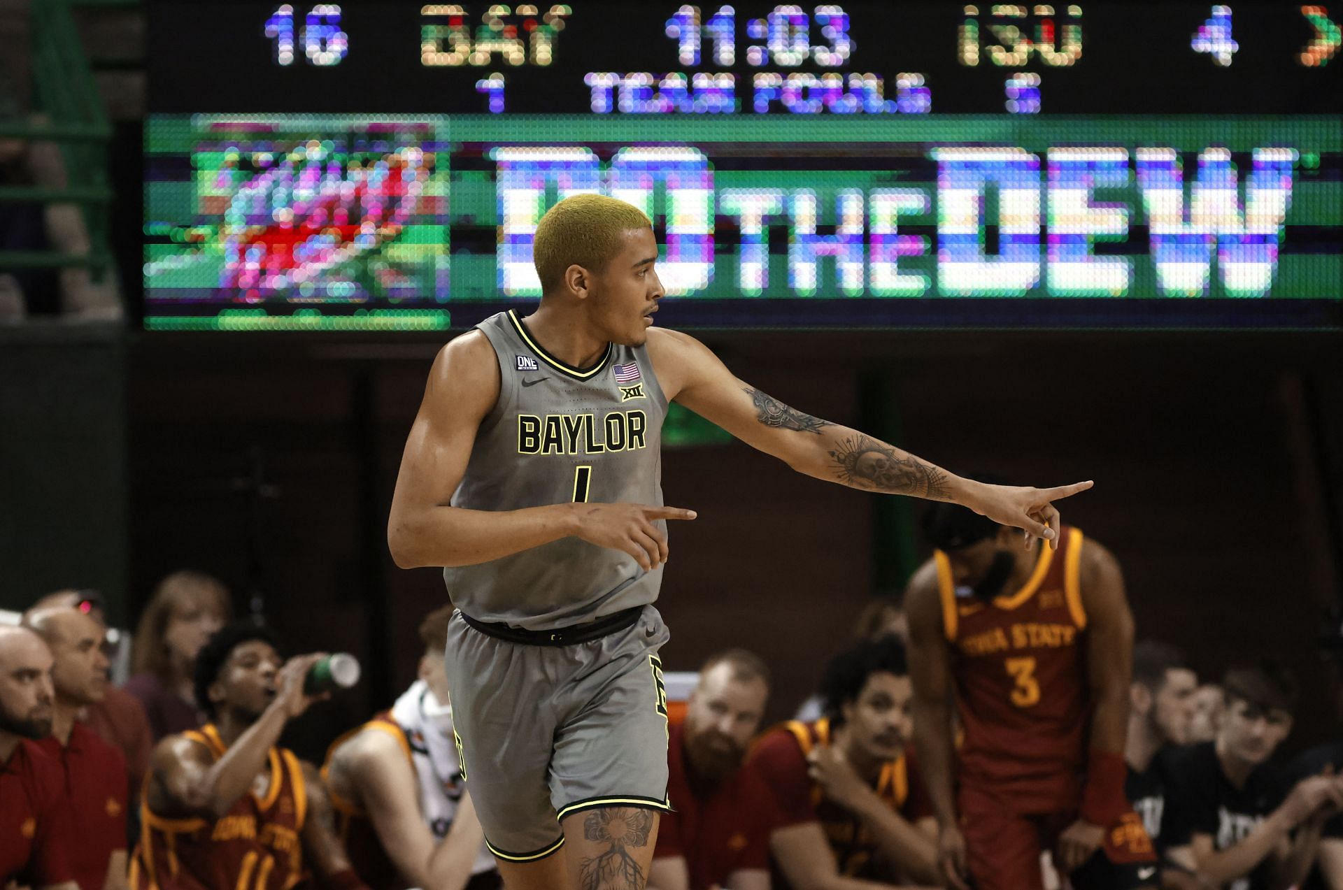 Baylor Bears freshman forward Jeremy Sochan