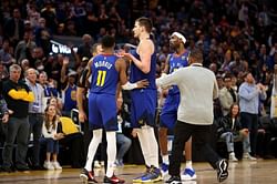 ICYMI: Denver Nuggets players get into an altercation with each other during a timeout as Golden State Warriors frustrate Michael Malone’s men