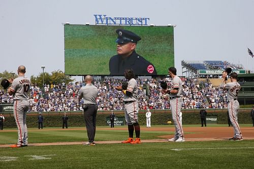 San Francisco Giants v Chicago Cubs