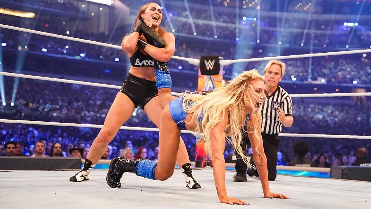 The Queen did not tap at WrestleMania.
