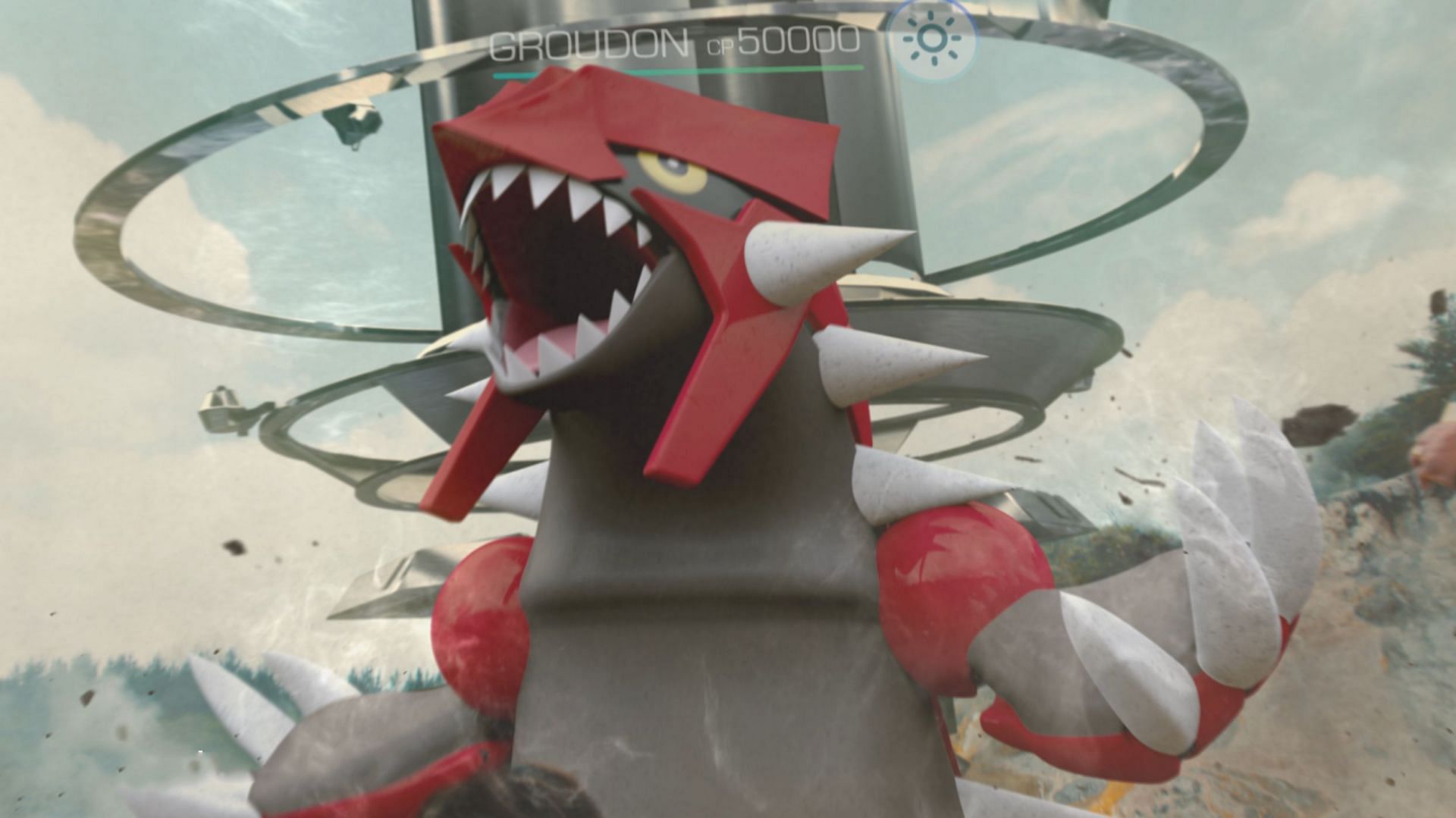 Groudon is one of the most effective counters for any Electric-type opponent (Image via Niantic)