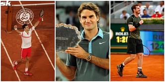 7 players who have multiple wins over Rafael Nadal on claycourt, featuring Novak Djokovic, Roger Federer and Andy Murray