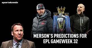 Paul Merson's predictions for Manchester City vs Liverpool and other Premier League GW32 fixtures