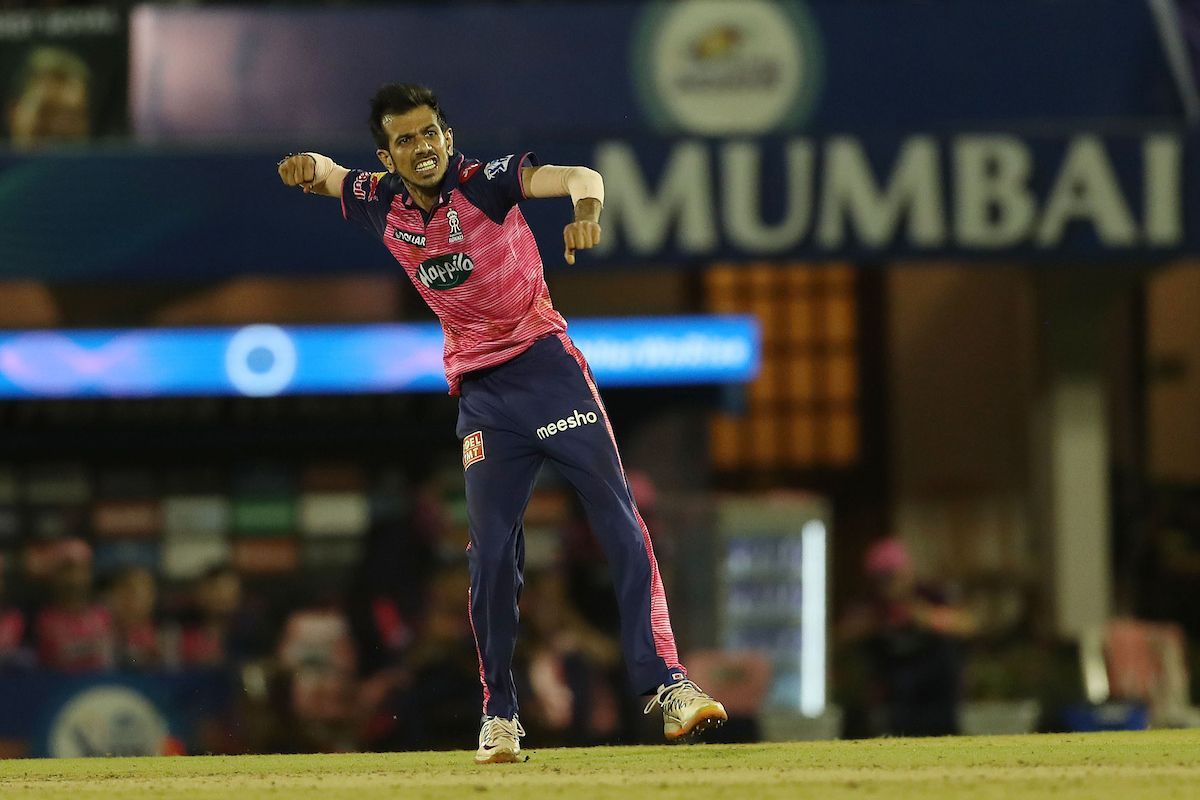 Yuzvendra Chahal took a hattrick in the last game. (Credits: Twitter)