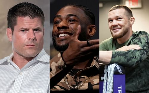 Brian Stann (left); Aljamain Sterling (center); Petr Yan (right)