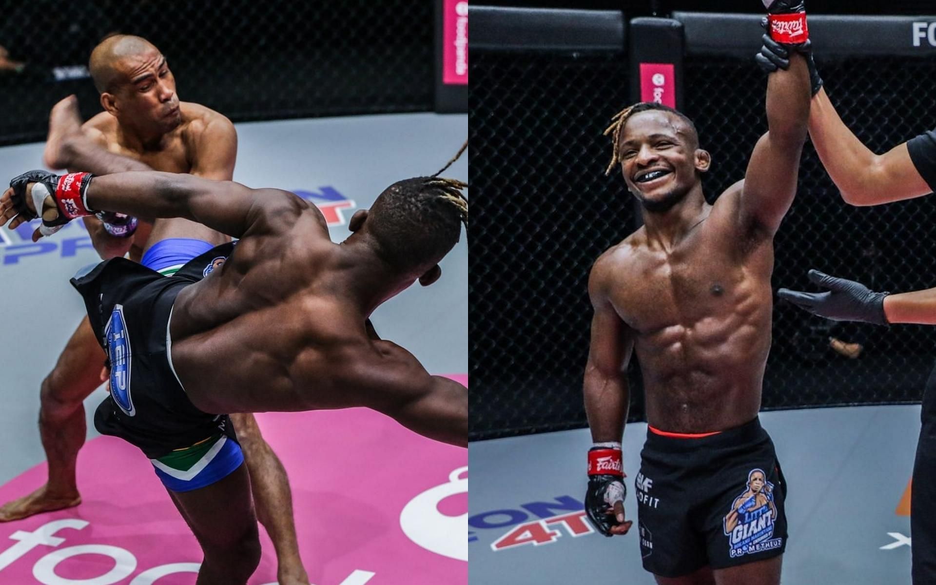 Bokang Masunyane is one of the most dynamic fighters in ONE today. (Images courtesy of ONE Championship)