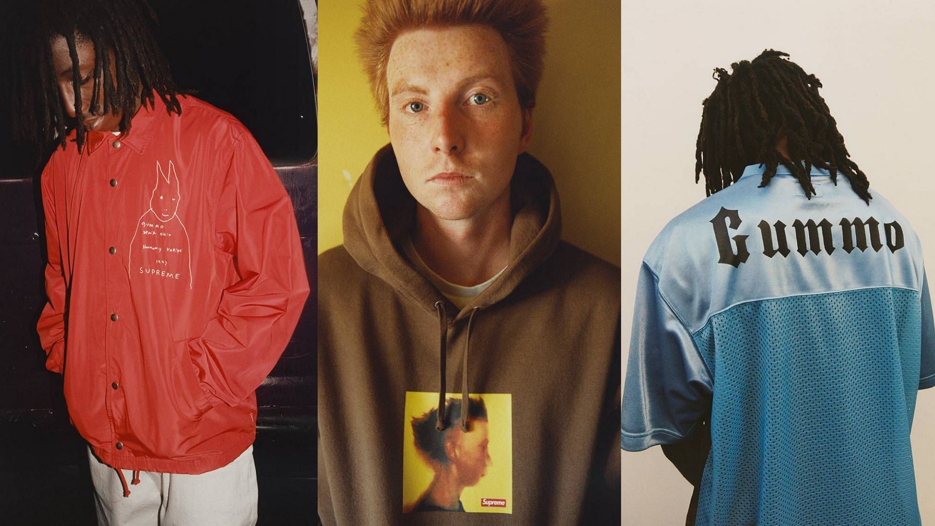 Supreme x Gummo collaborated for the upcoming apparel lineup (Image via Sportskeeda)