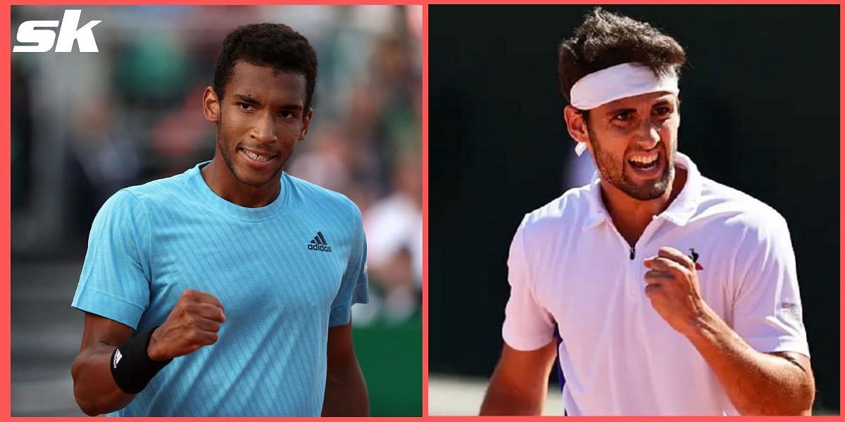 Felix Auger-Aliassime will take on Carlos Taberner in the second round of the Estoril Open