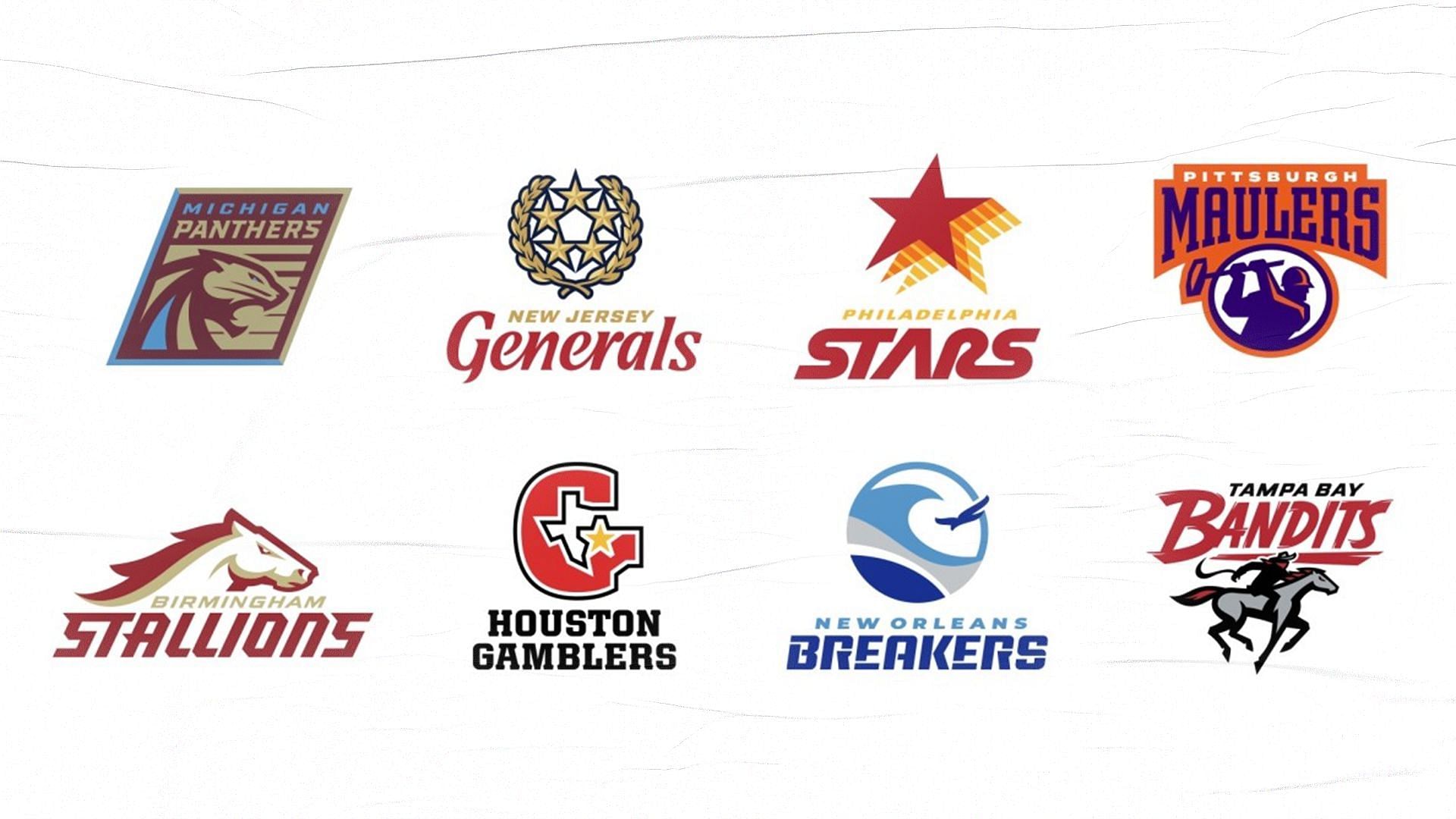 The eight teams in the USFL (Courtesy of Sportingnews.com)