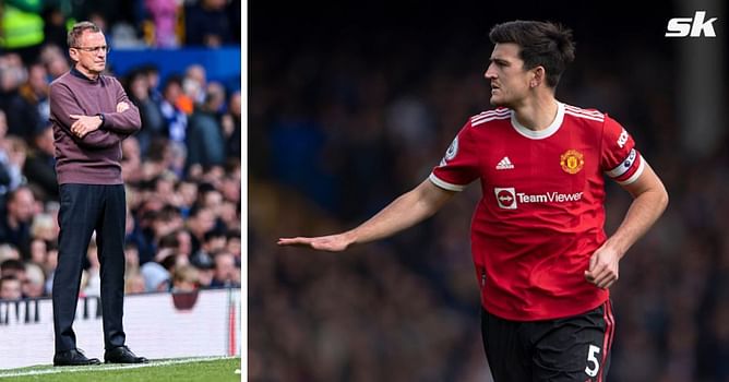 "That should not happen in a football club" - Ralf Rangnick condemns Manchester United star's post about Harry Maguire