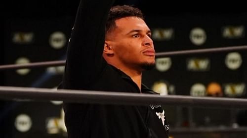 Darius Martin at an AEW event in 2020