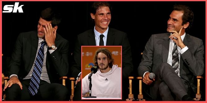 "There is no more Big 3 because they are not the top 3 players in the ranking right now" Stefanos Tsitsipas