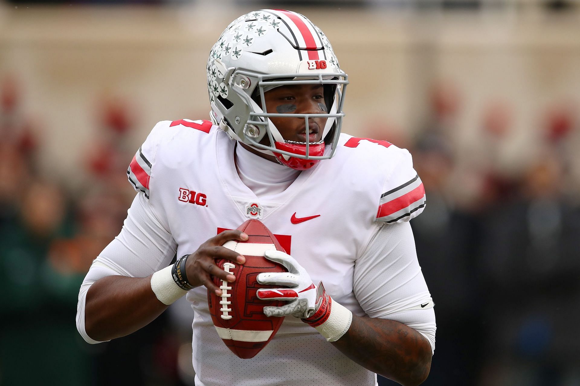 Ohio State Buckeyes quarterback Dwayne Haskins