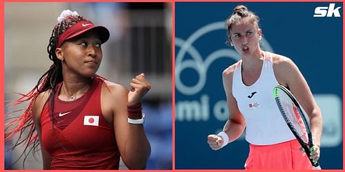 Naomi Osaka (L) vs Sara Sorribes Tormo