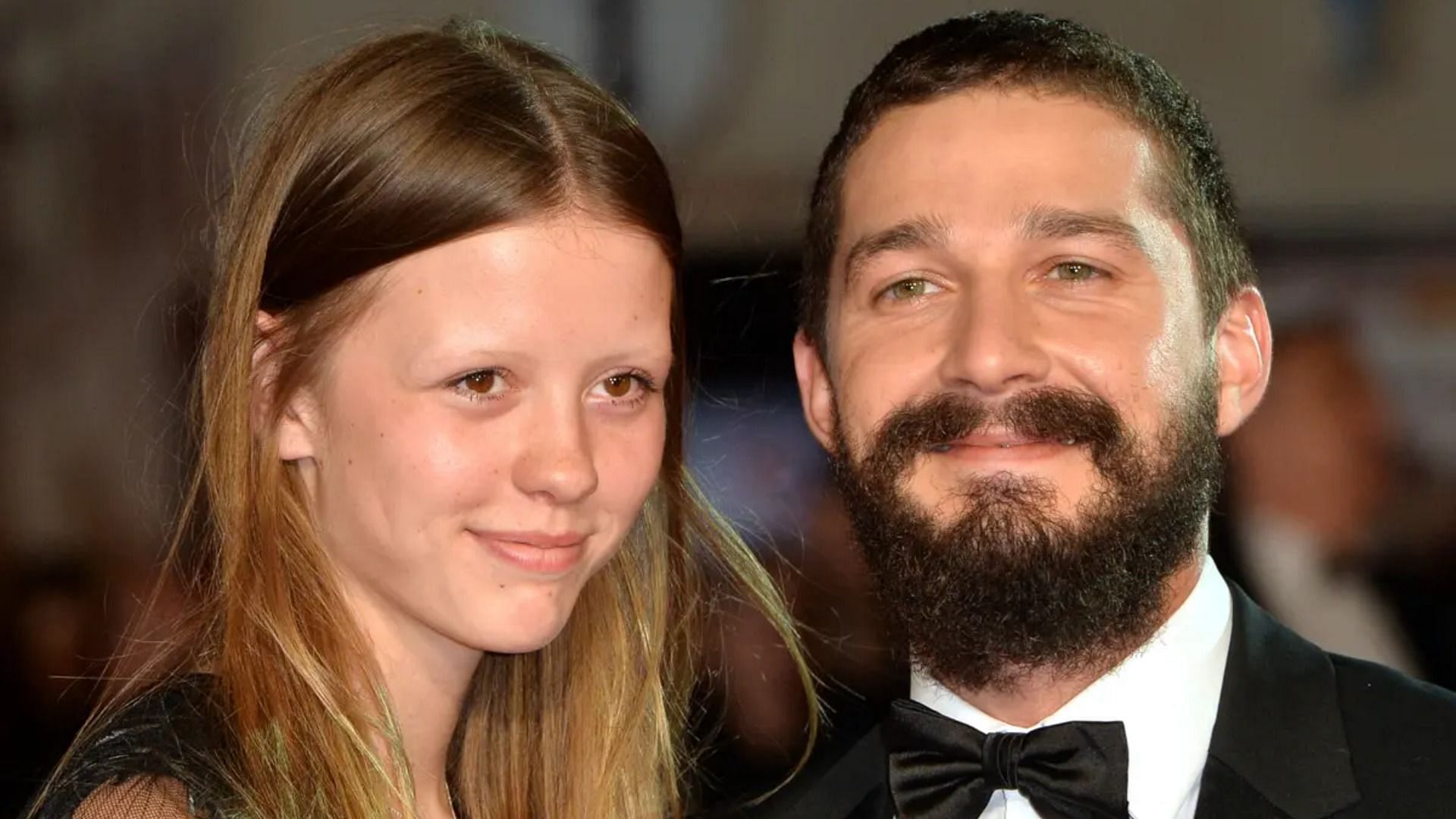 Shia LaBeouf and Mia Goth are yet to announce the birth of their first child (Image via Anthony Harvey/Getty Images)