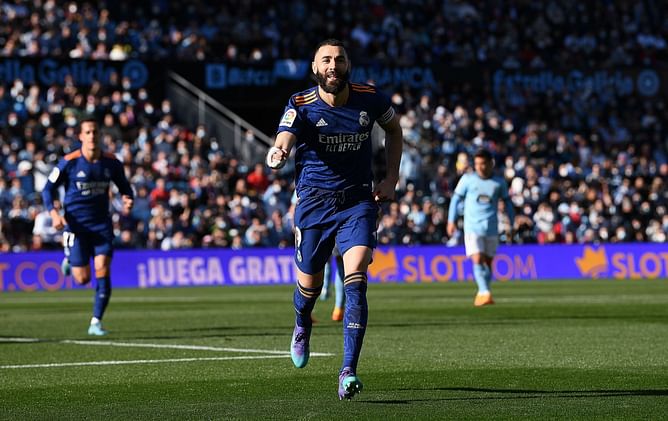 Celta Vigo 1-2 Real Madrid: Los Blancos Player Ratings as Karim Benzema's brace salvages a win | La Liga 2021-22