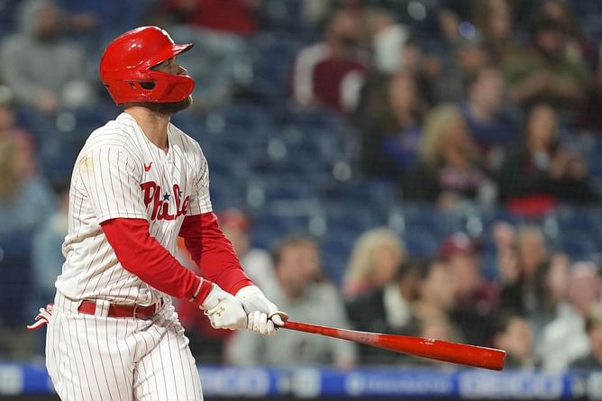 "There are times when I’ve missed pitches in the zone and have been chasing out of my zone" - Philadelphia Phillies superstar getting cozy in new role, has shown significantly better results since change