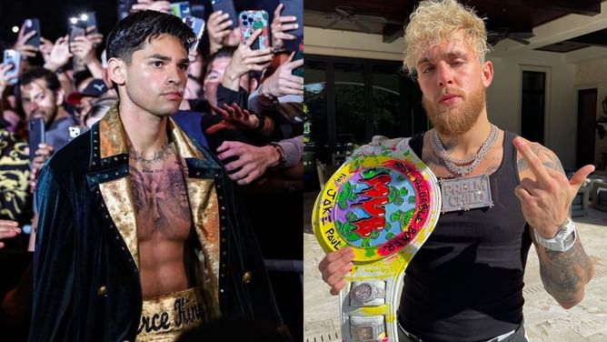 "You can't knock that guy down"- Ryan Garcia praises Jake Paul for putting in efforts to grow in the sport of boxing