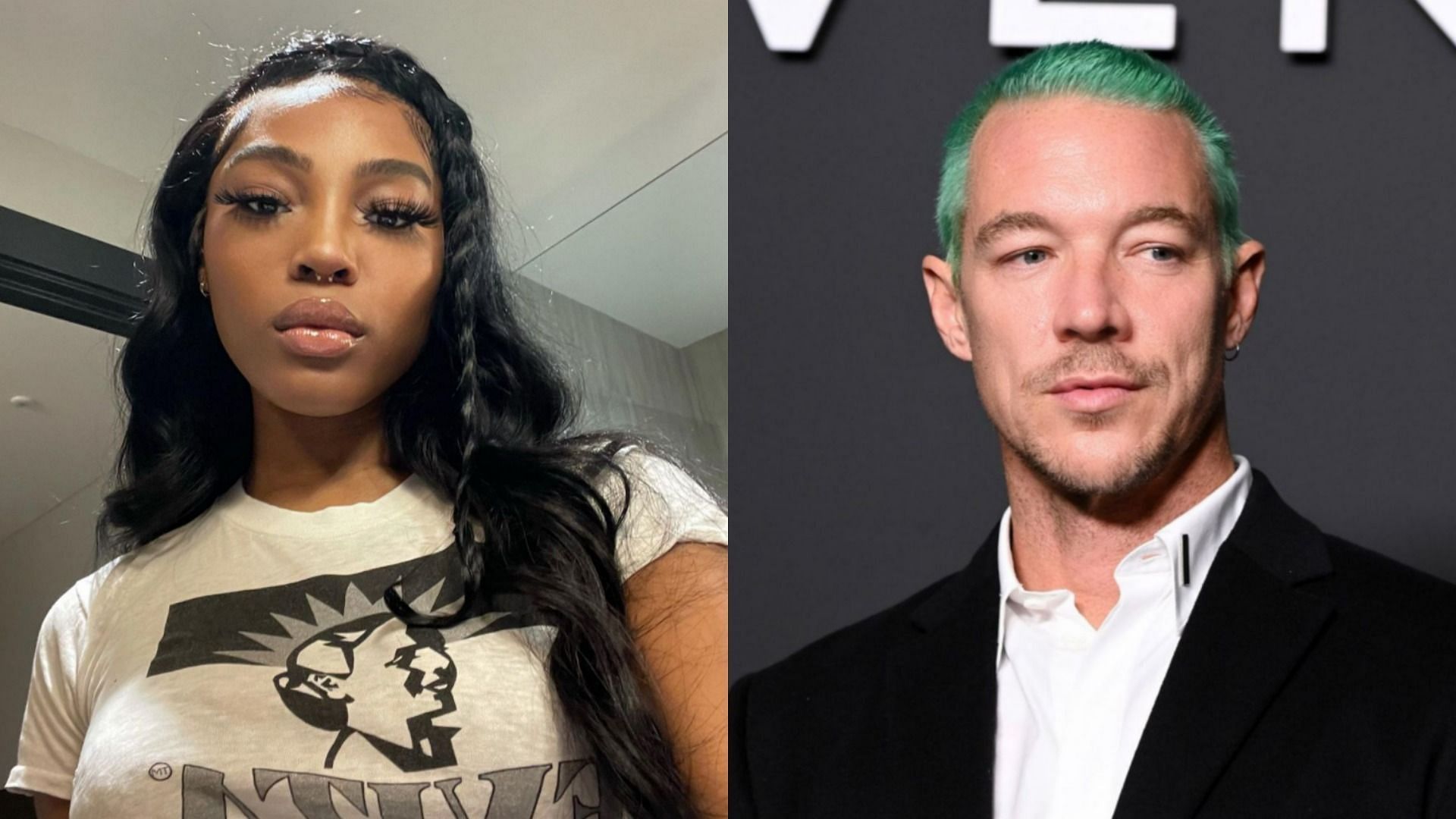 Quen Blackwell reignited rumors of Diplo grooming her (Image via quenblackwell and diplo/Instagram)
