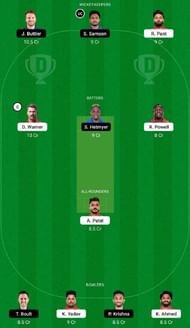 DC vs RR Dream11 Fantasy Tip #2