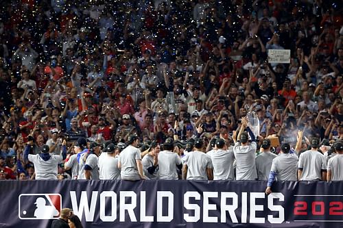 The World Series Champions Atlanta Braves