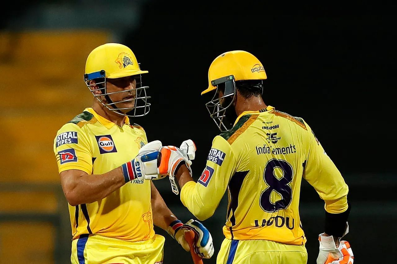MS Dhoni and Ravindra Jadeja will be keen to power Chennai Super Kings to their first win of the season (Image Courtesy: IPLT20.com)