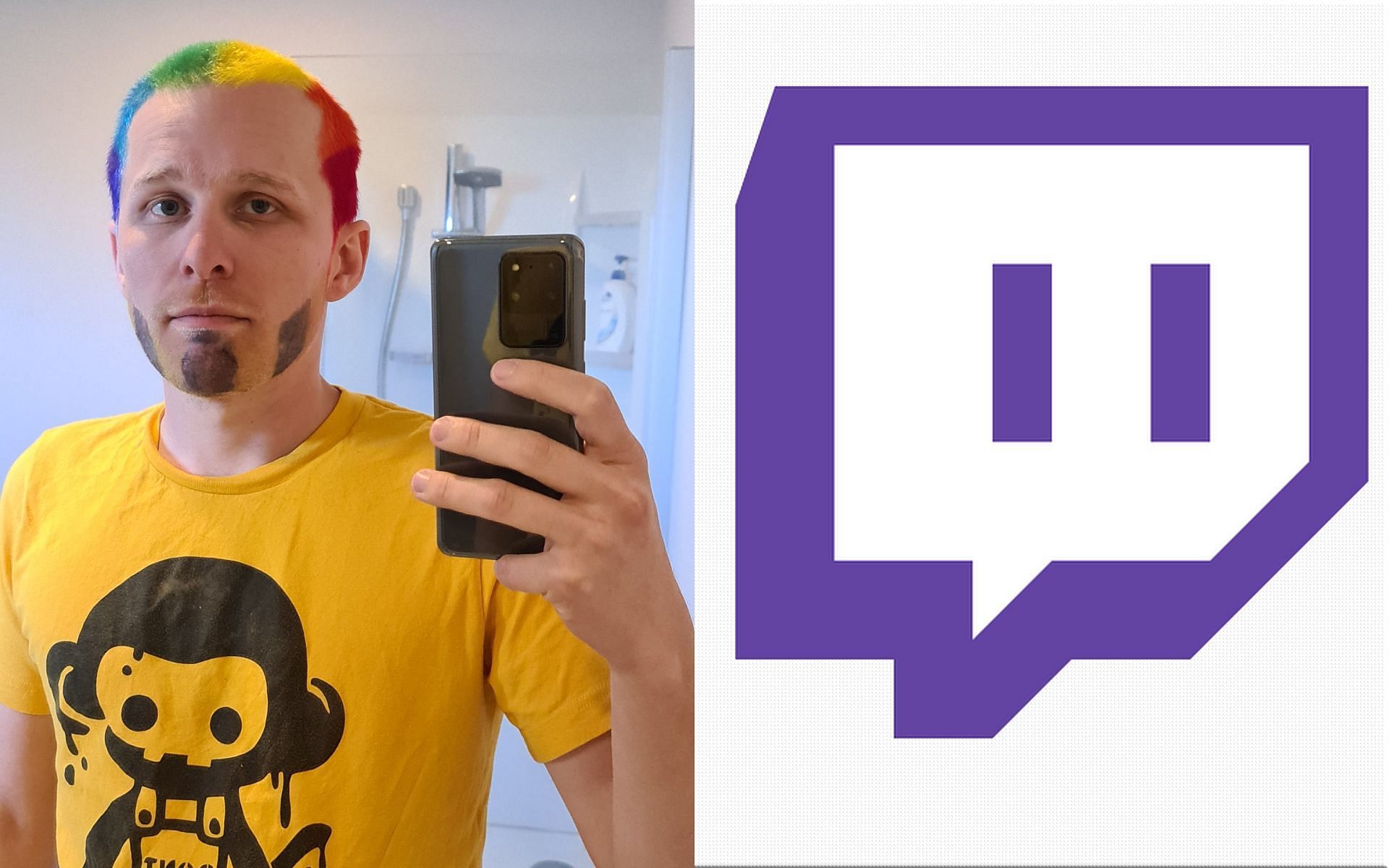 Twitch streamer Quin69 was banned from Twitch on April 23 (Image via Sportskeeda)