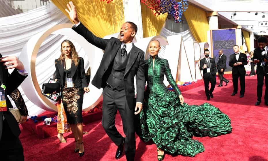 Will Smith and Jada Pinkett-Smith (Image via the Oscar&#039;s)