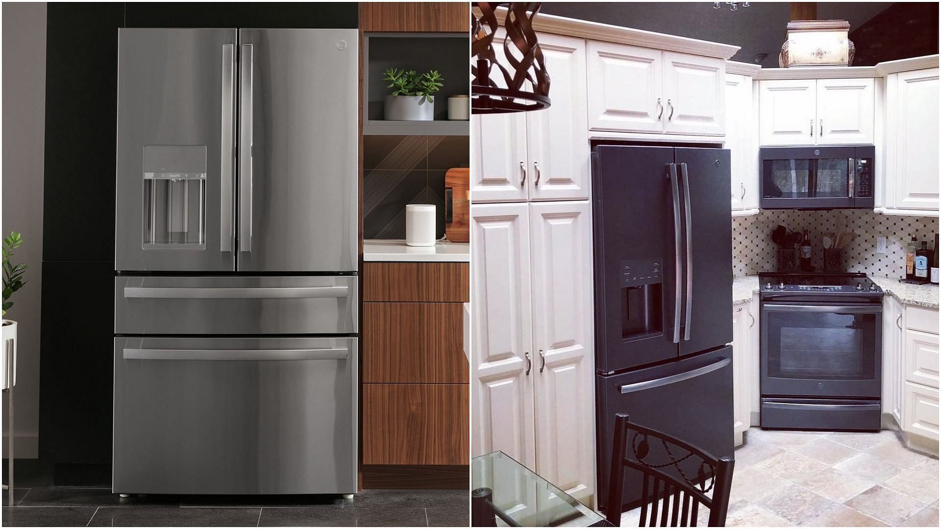 GE Appliances is recalling close to 150k GE Refrigerators due to loose handles on the freezer door (Image via @geappliances/Instagram)