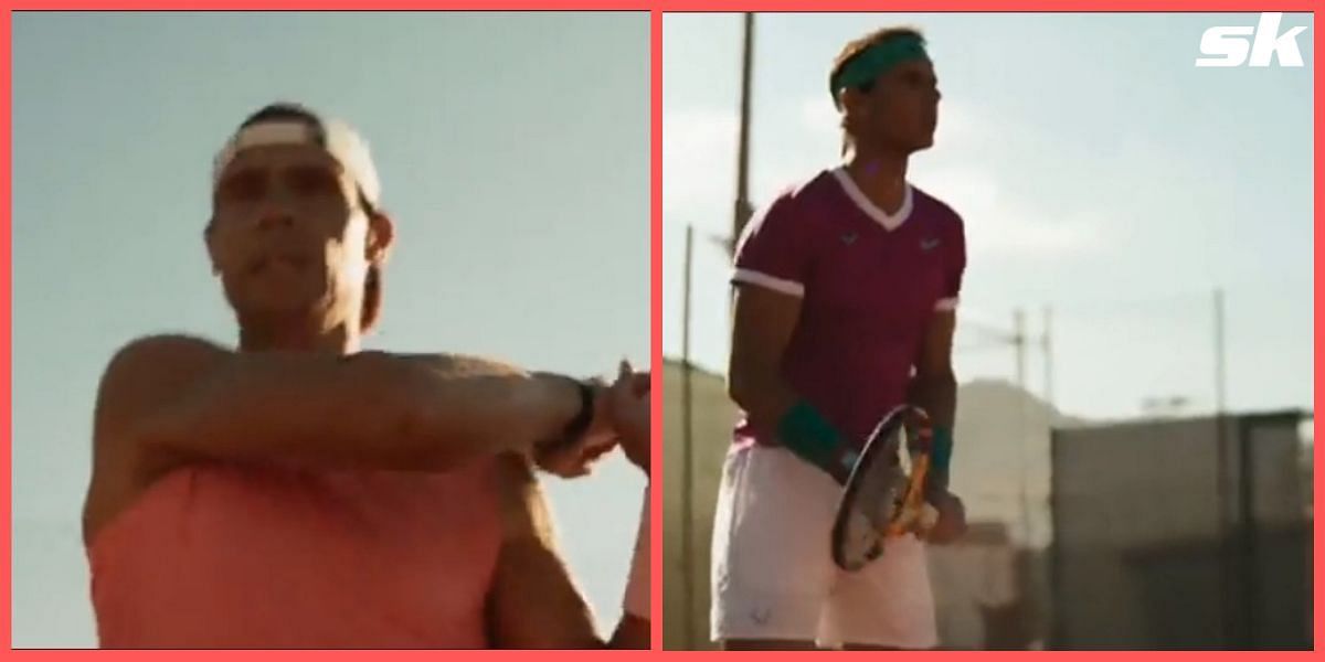 Rafael Nadal featured in a video for Brazilian advertising agency Agencia Africa