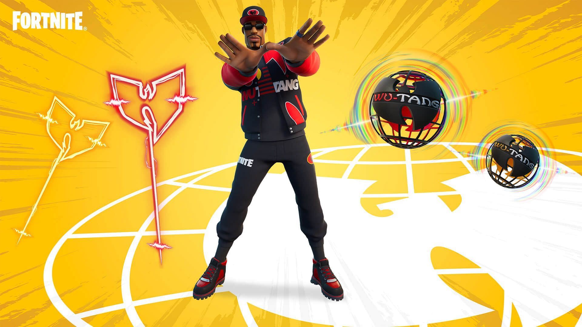 Throwback BG Outfit from the Wu-Tang collab (Image via Epic Games)