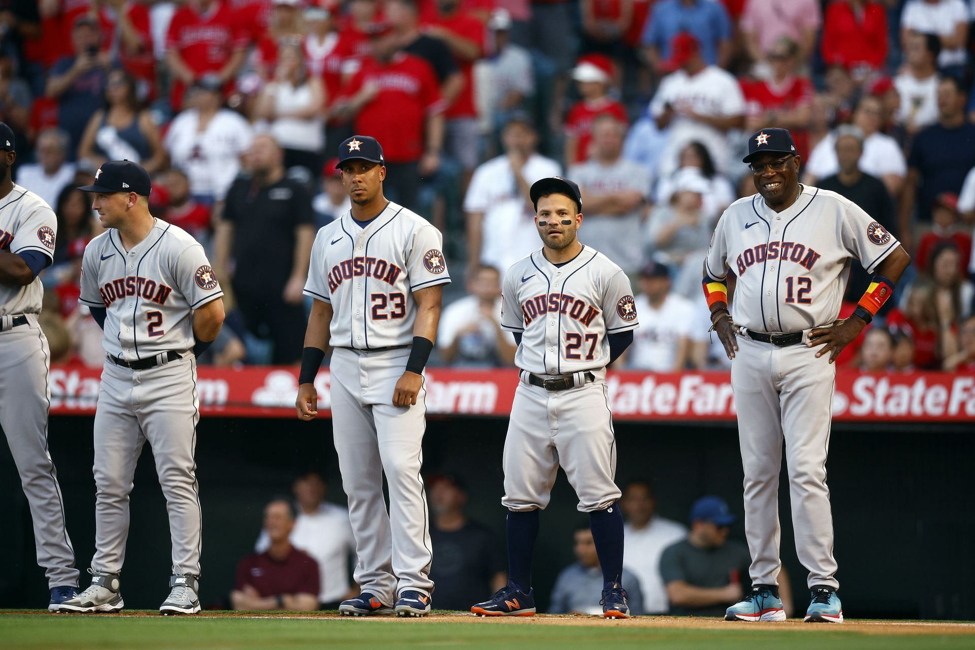 Houston Astros v Los Angeles Angels