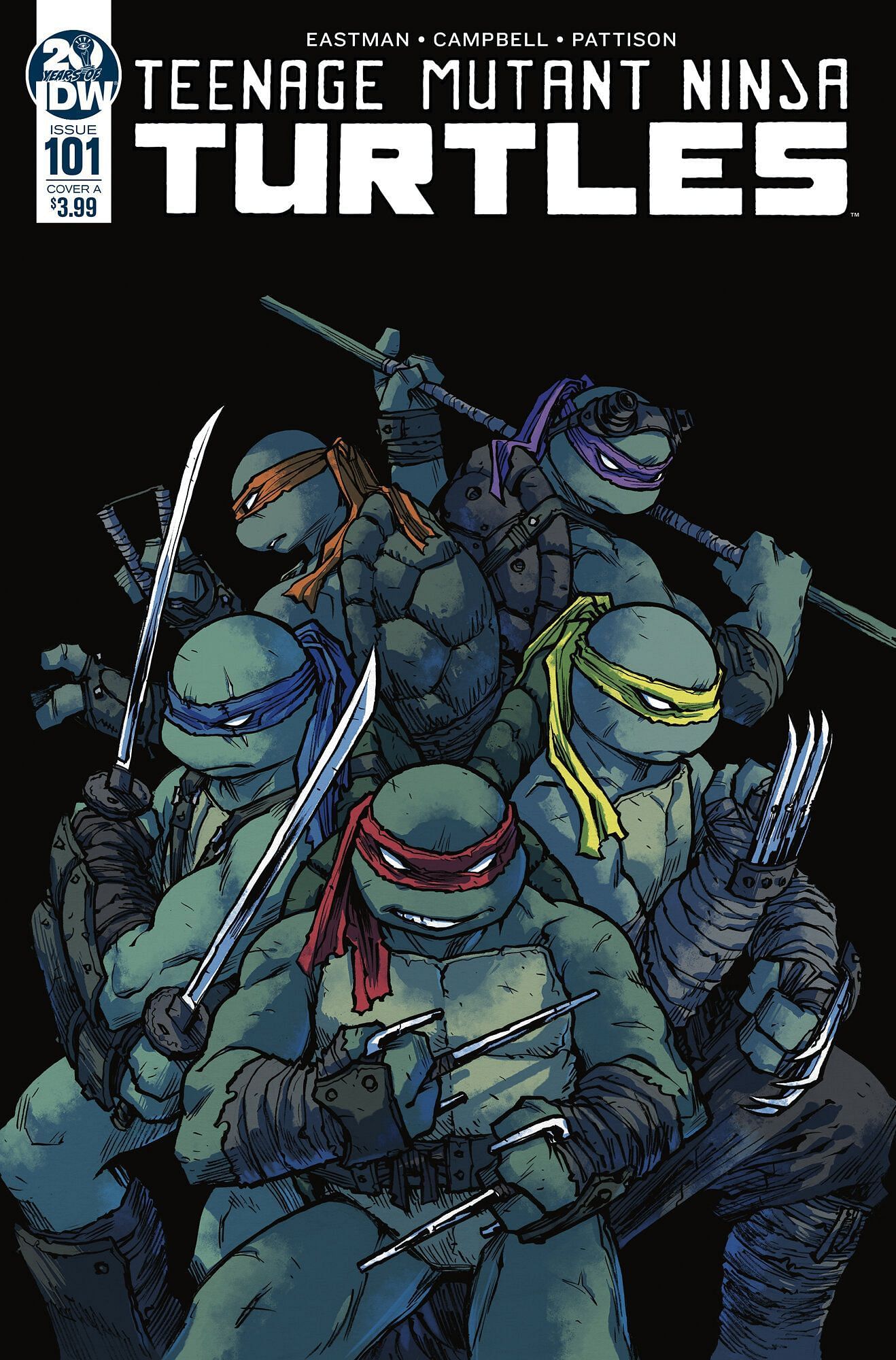 Teenage Mutant Ninja Turtles comic cover (Image via Mirage Studios)