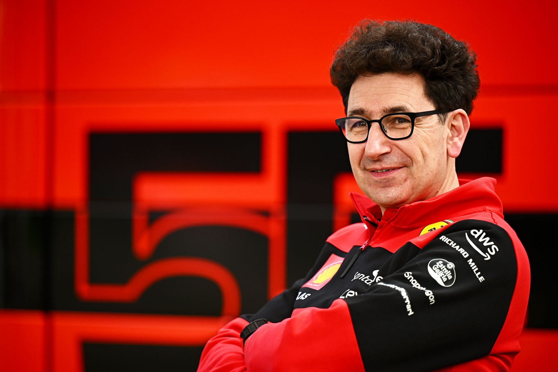 Mattia Binotto feels Red Bull is the bigger threat for Ferrari this season
