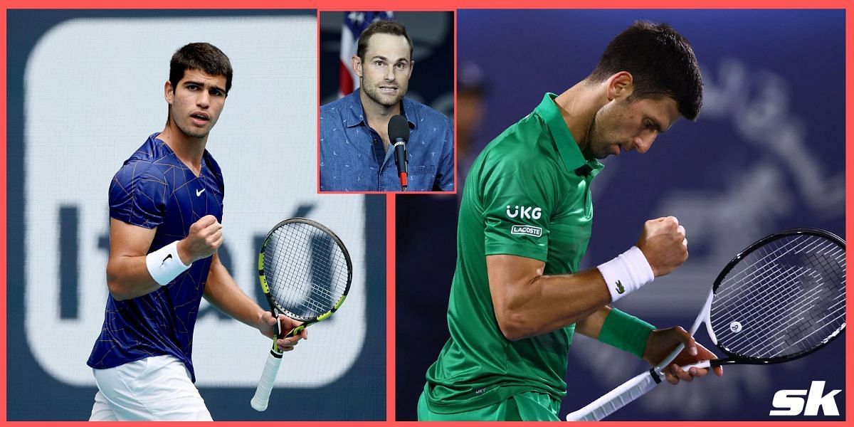 Andy Roddick has discussed a possible clash between Novak Djokovic and Carlos Alcaraz in Monte-Carlo