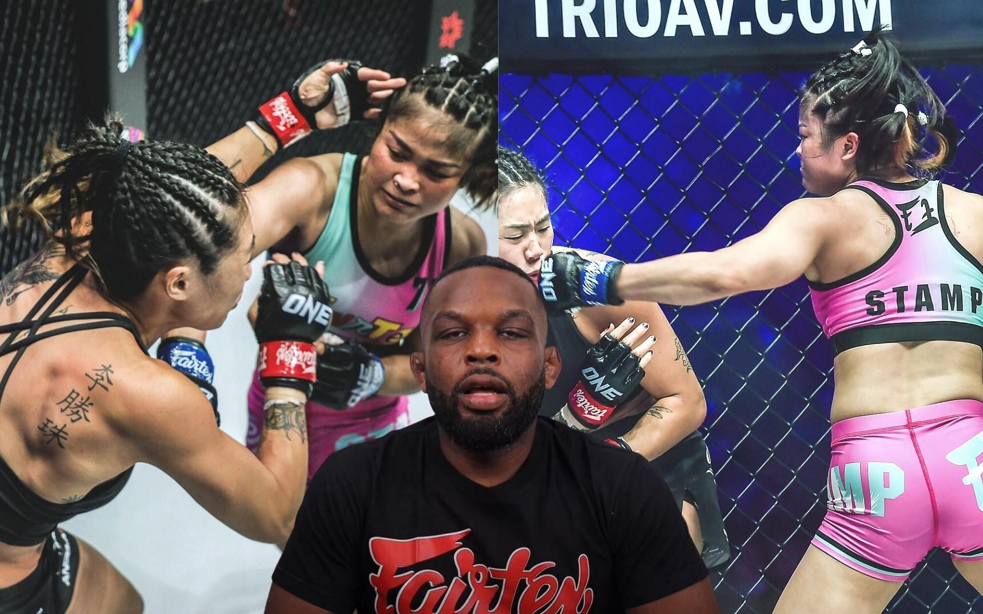 MMA Coach DJ Jackson of Fairtex Gym analyzes what Stamp needed to do to win a rematch against Angela Lee. (Images courtesy: ONE Championship, Fairtex Training Center&#039;s YouTube channel)