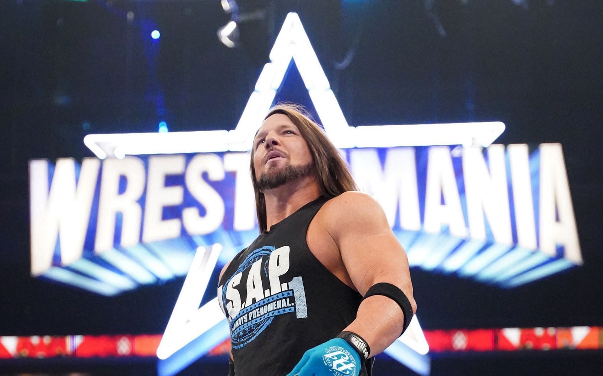 AJ Styles will face Edge at WrestleMania 38.