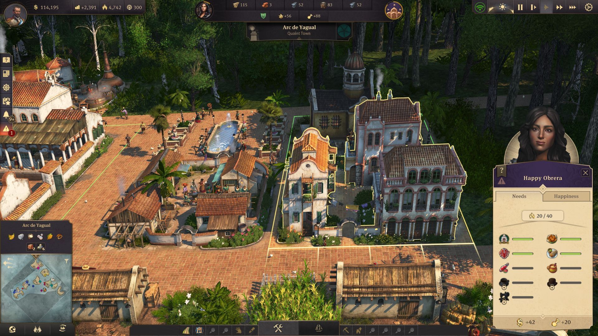 More Jornaleros and Obreras? Yes, please! (Image via Ubisoft/Anno 1880 Seeds of Change)