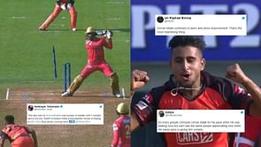 "Blue jersey coming soon!" - Fans erupt as Umran Malik destroys Punjab with raw pace in IPL 2022