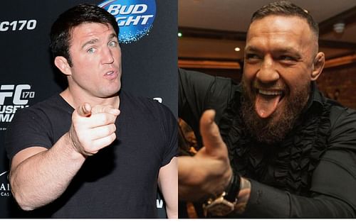 Chael Sonnen (left), Conor McGregor (right) [Image courtesy: @thenotoriousmma via Instagram]