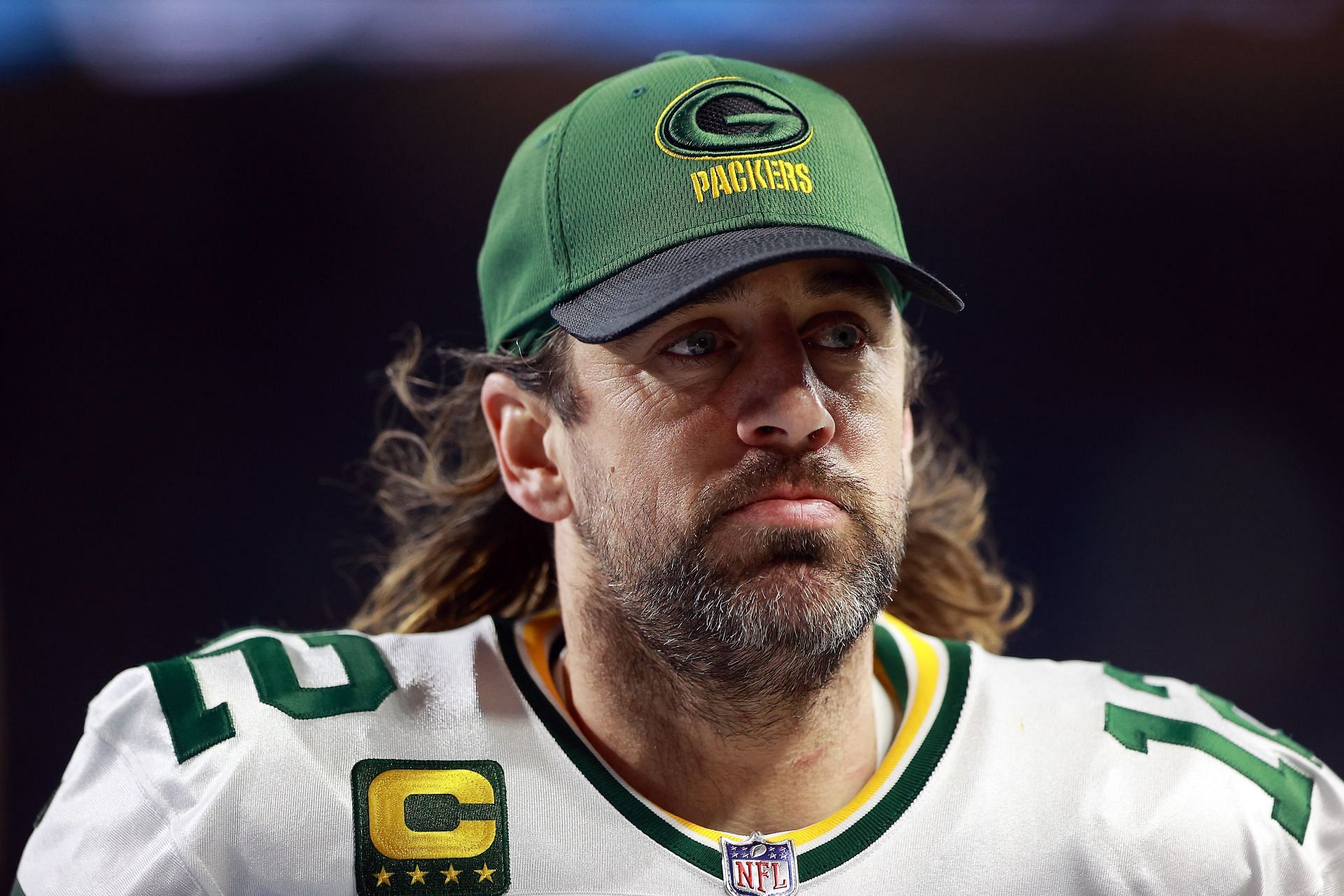 Green Bay Packers quarterback Aaron Rodgers was trolled at the Bucks game.