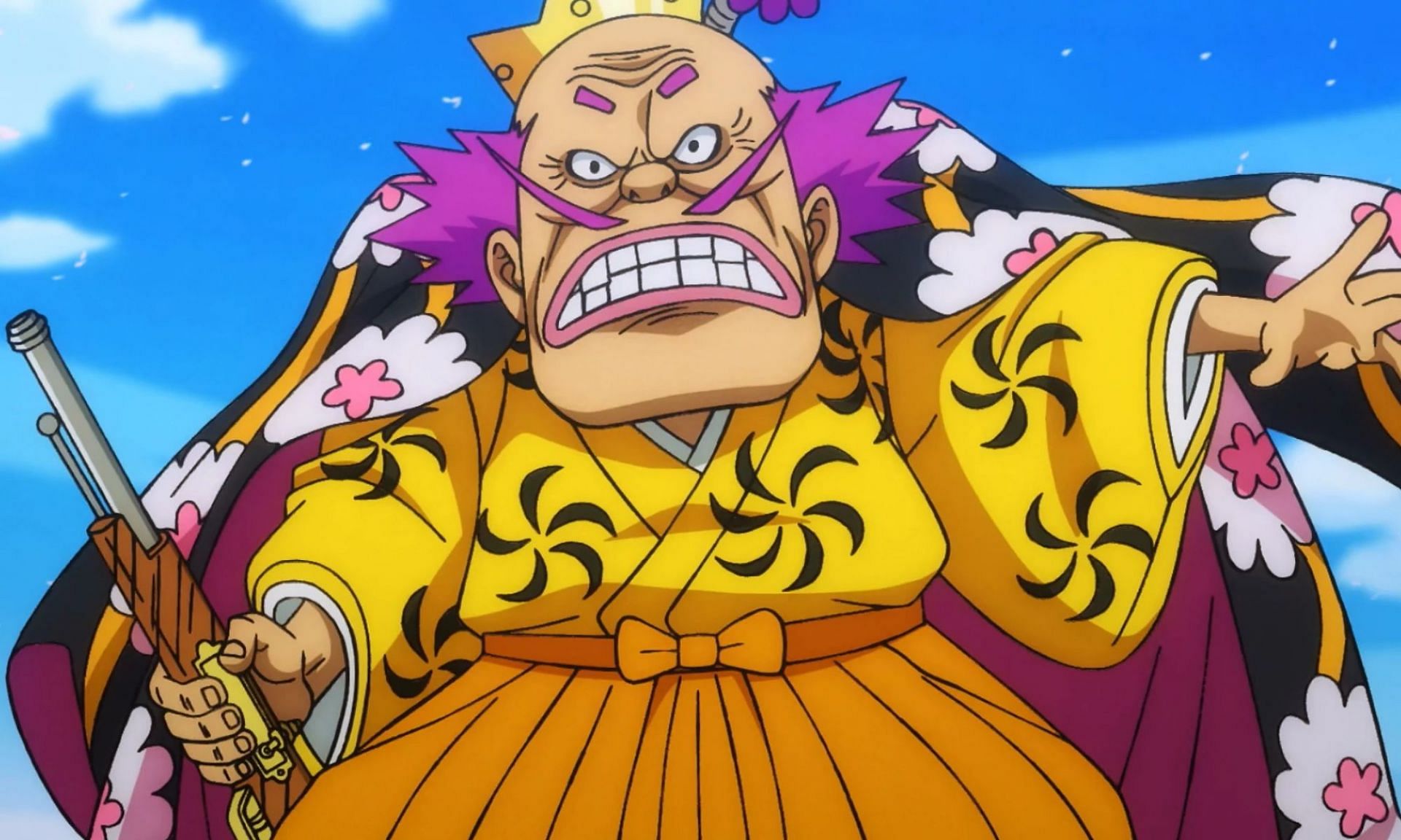The current shogun of Wano Country (Image via Toei Animation)