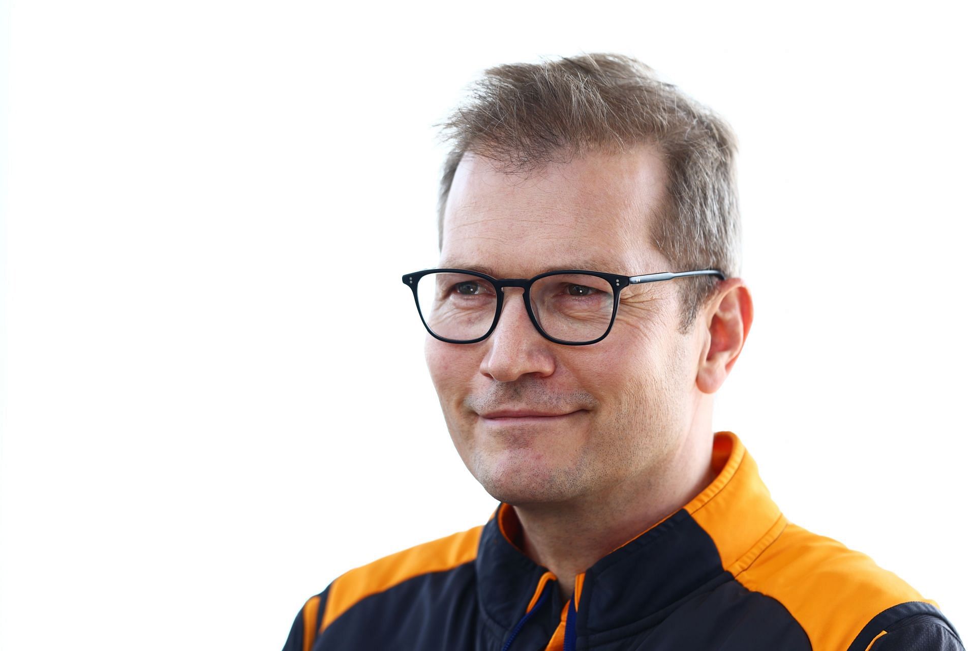 McLaren team principal Andreas Seidl in the Paddock before final practice ahead of the F1 Grand Prix of Saudi Arabia (Photo by Mark Thompson/Getty Images)