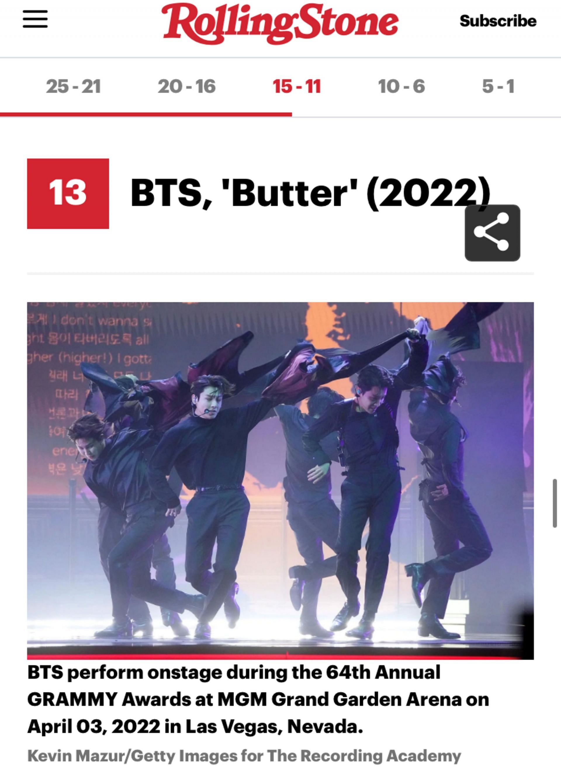 BTS Channels James Bond Vibes for 2022 Grammys Performance of 'Butter